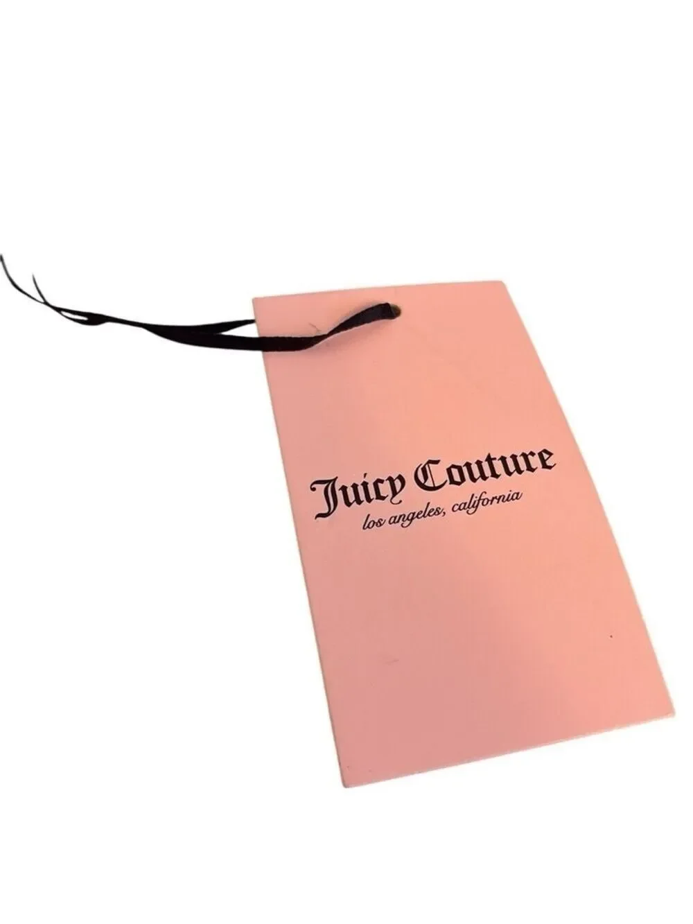 Juicy Couture Light Blue Quilted Bow Wallet Plush Goldtone Hardware New